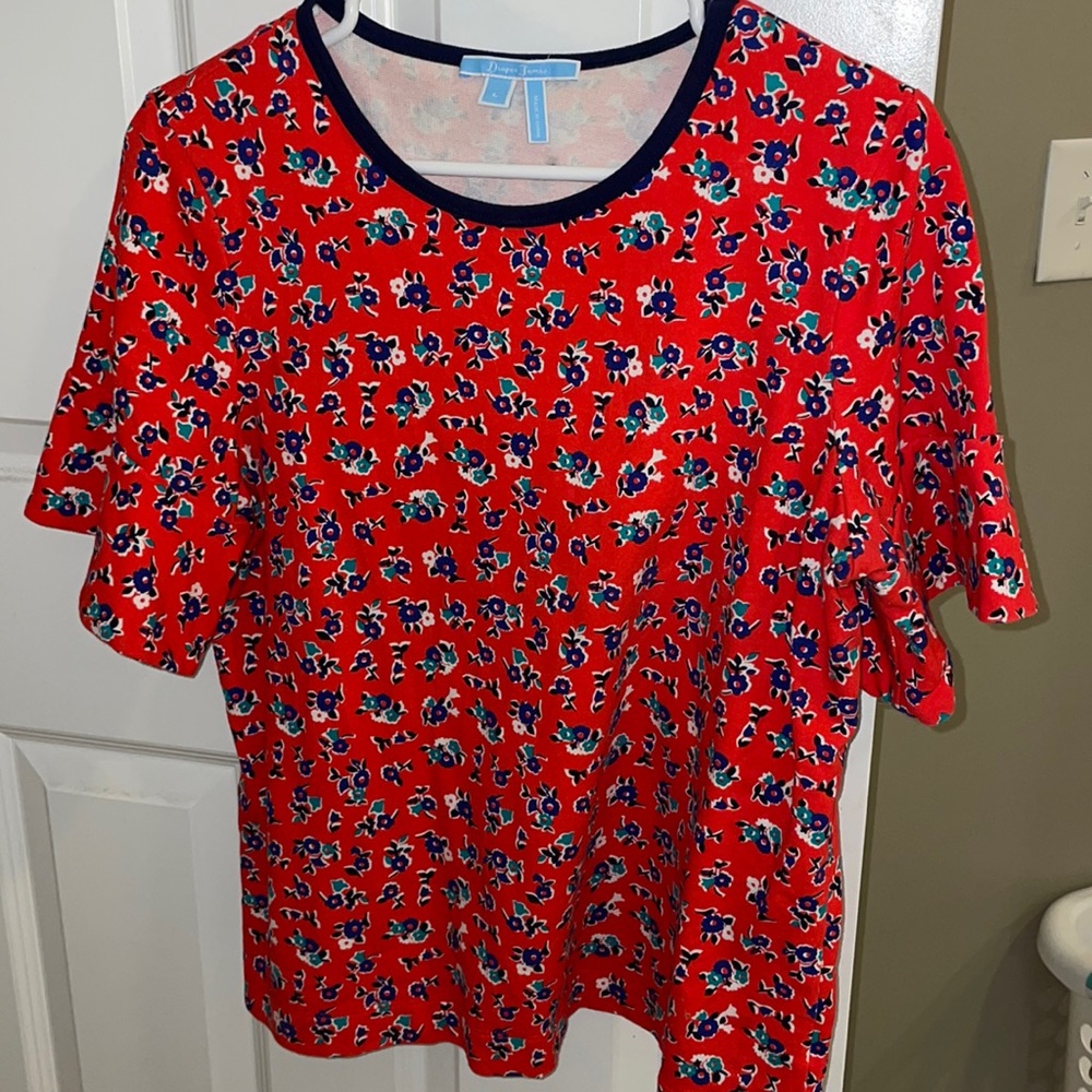 Draper James Floral Top